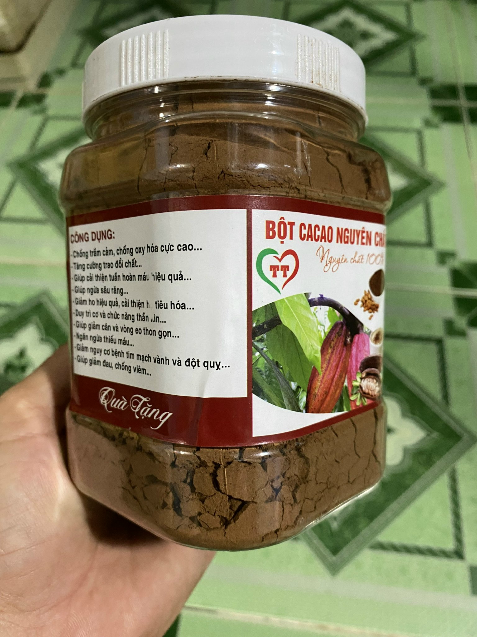 Bột cacao nguyên chất 500g
