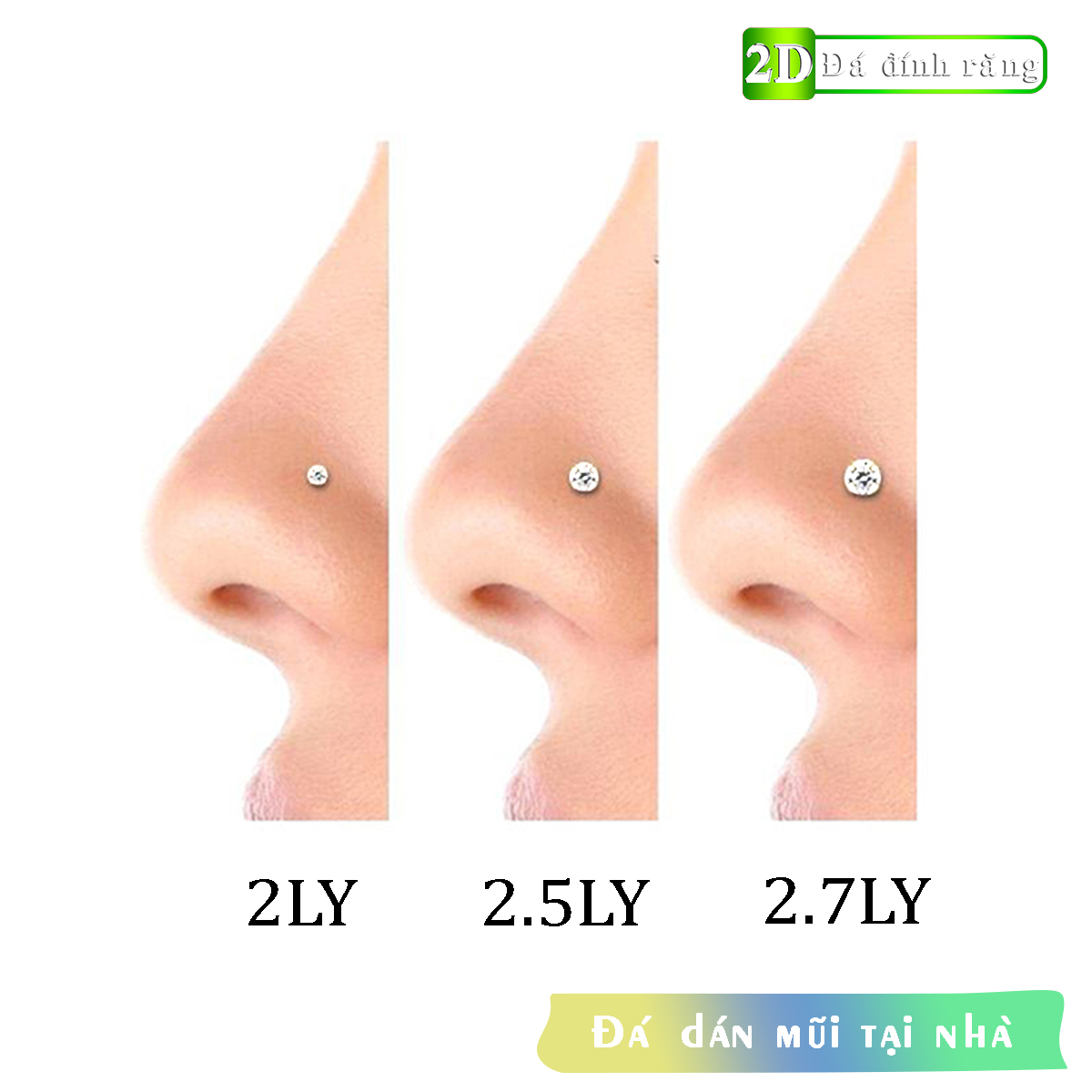 [HCM]Đá dán mũi tự làm tại nhà