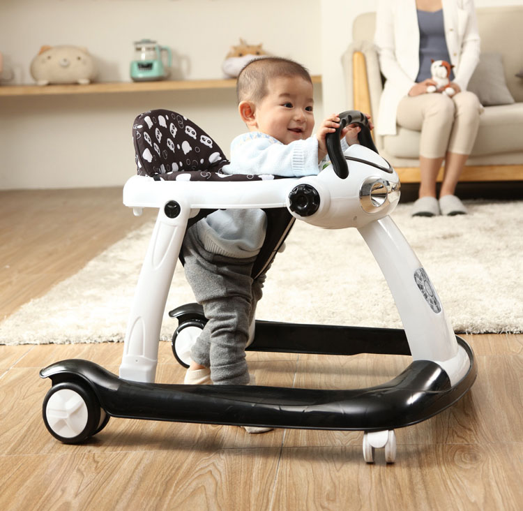 Xe tập đi cho bé - xe tròn tập đi cho bé có thể gấp gọn