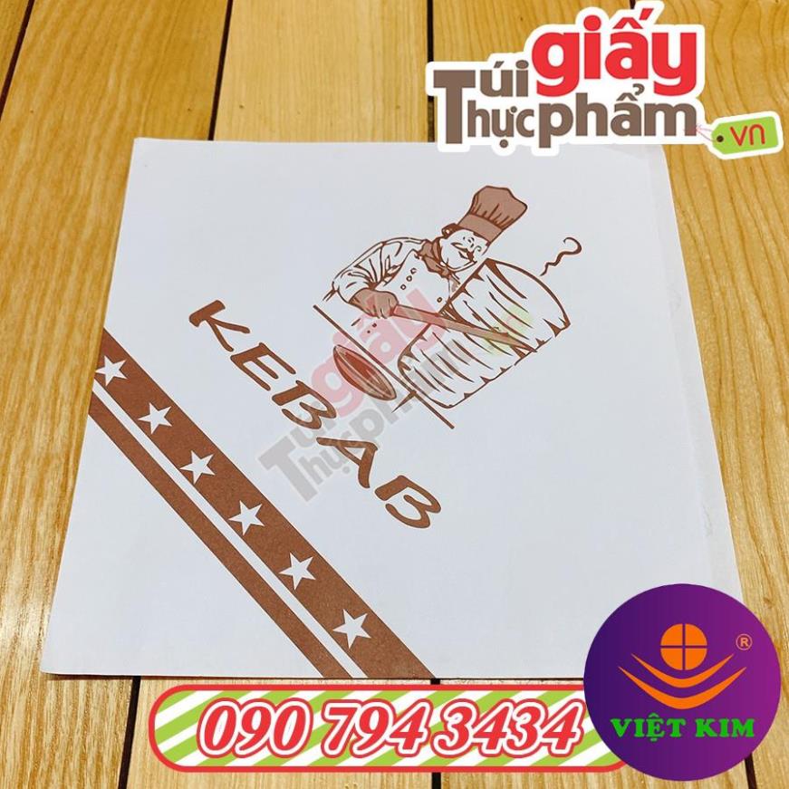 1000 túi giấy Kebab (Fort - in sẵn)