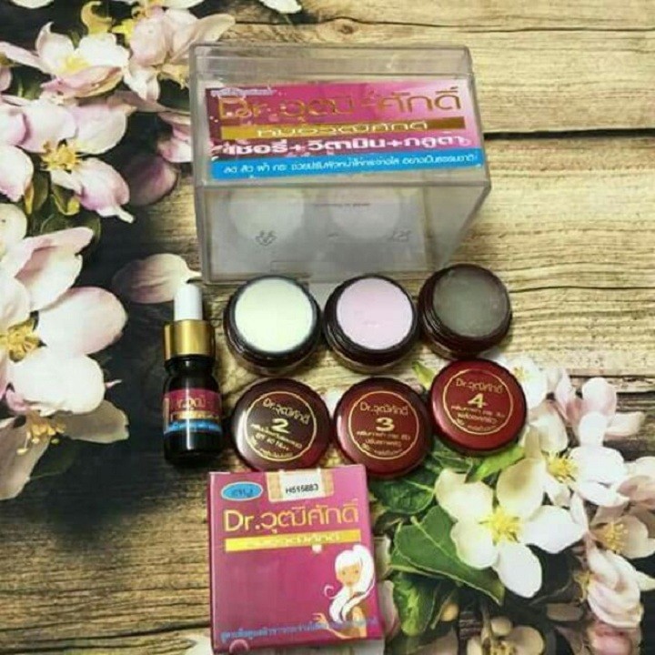 SET KEM NÁM , TÀN NHANG ,TRỊ MỤN MÀU ĐỎ THÁI LAN