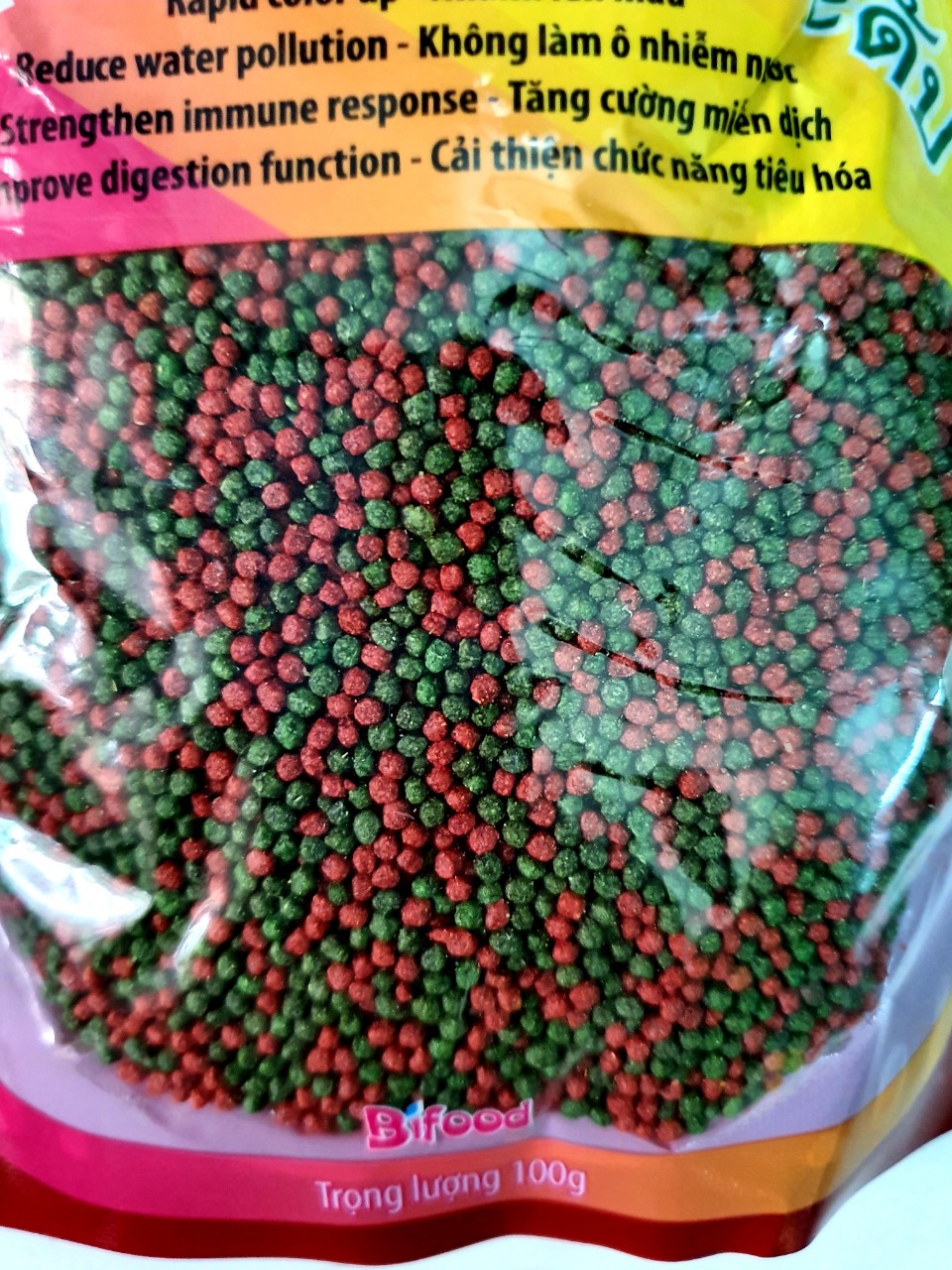 THỨC ĂN CÁ CẢNH ORIO 100gr cho cá koi, cá cảnh nhỏ