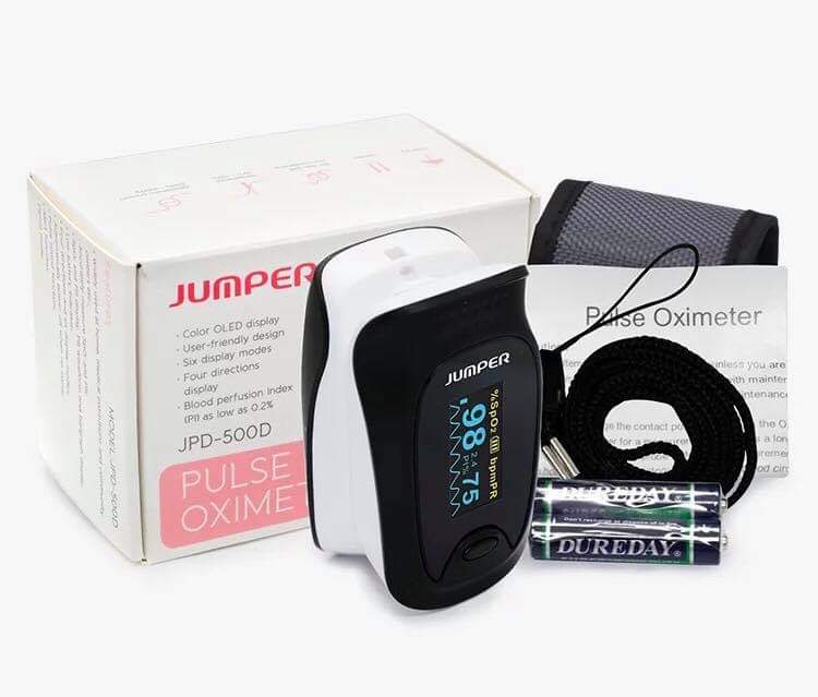 Máy đo nồng độ oxy máu Spo2 Jumper JPD-500D
