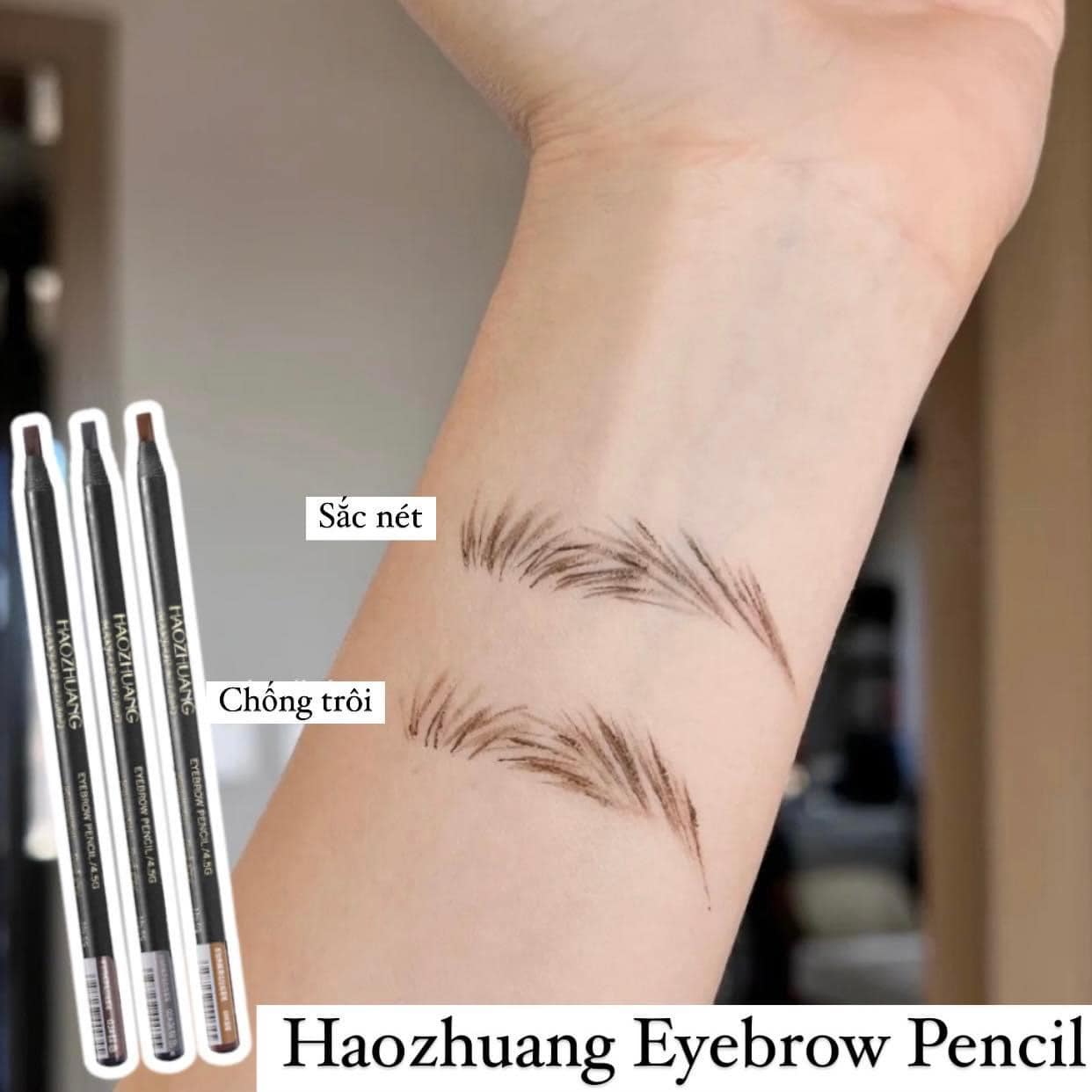 Chì Cứng Vẽ Mày Xé Haozhuang Eyebrow Pencil