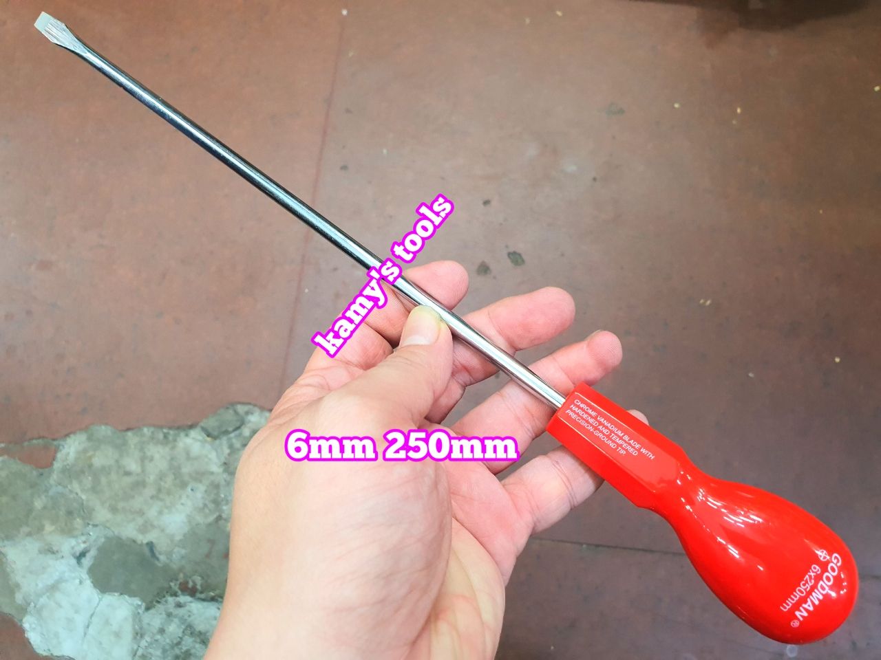 [HCM]TUA VÍT BAKE DẸP GOODMAN 6MM 38MM 100MM 150MM 200MM 250MM 300MM TAIWAN (TU VÍT 6MM TUA VÍT 6MM TÔ VÍT 6MM) BÁN LẺ TỪNG CÁI