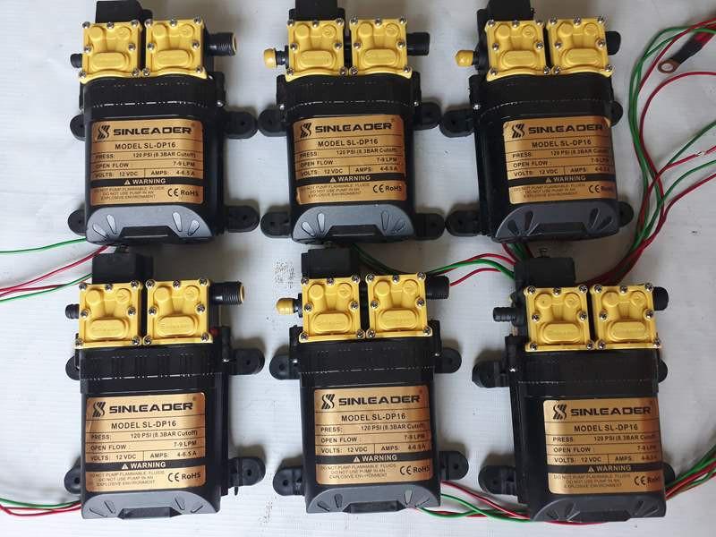 Bơm đôi mini 12v cao cấp