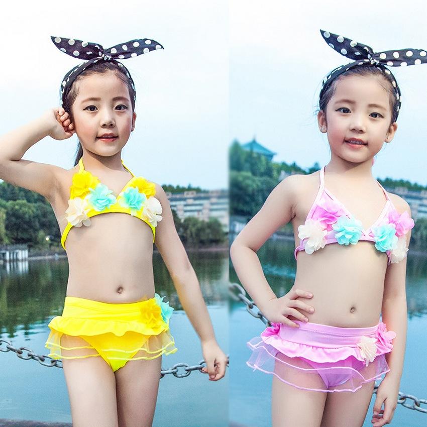 Đồ bơi bé gái 3-5 tuổi B15