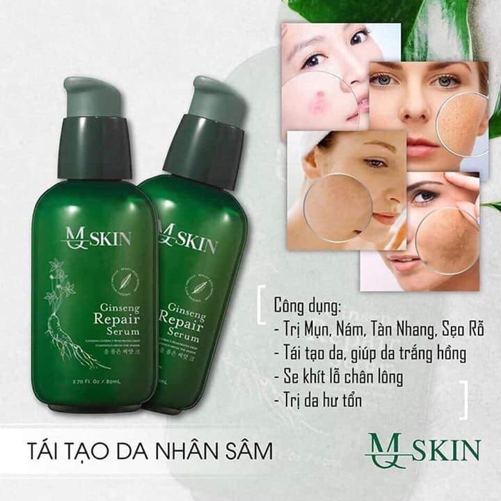 Tinh chất tái tạo thay da nhân sâm  Mqskin