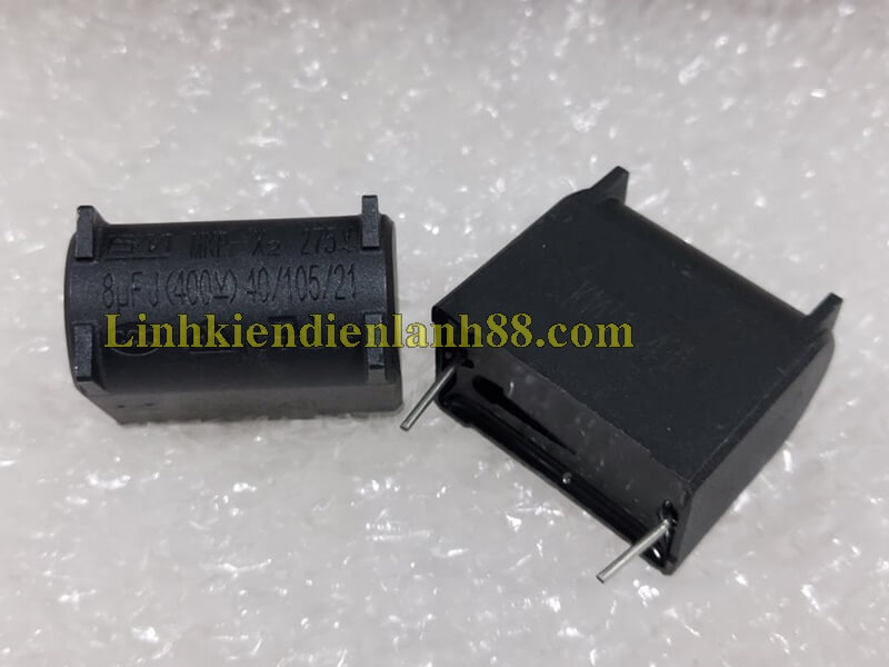 Tụ Bếp từ MKP 8UF 275VAC 400VDC Dáng Đứng Mới !