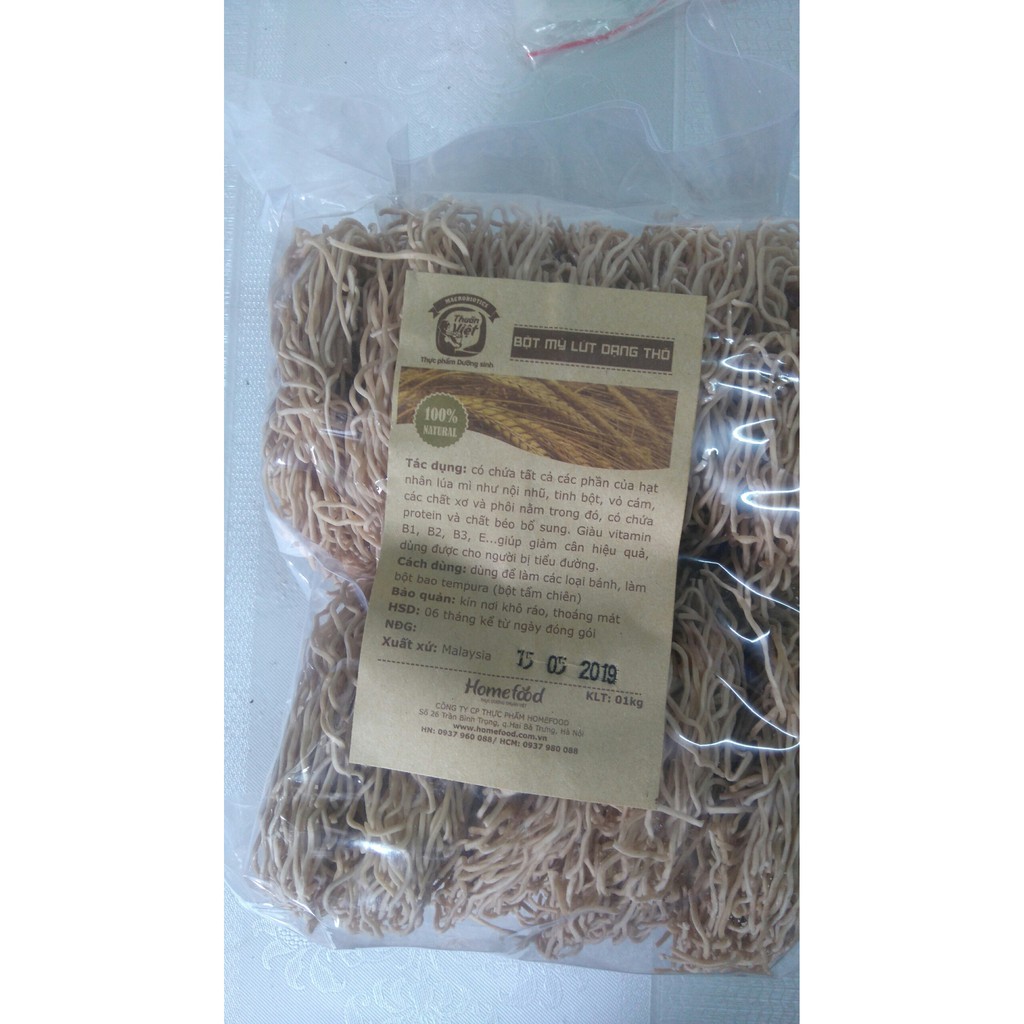 Mỳ Đại Mạch Lứt 500G