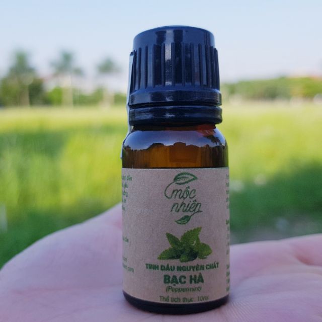 Tinh dầu bạc hà nguyên chất 10ml Mộc Nhiên