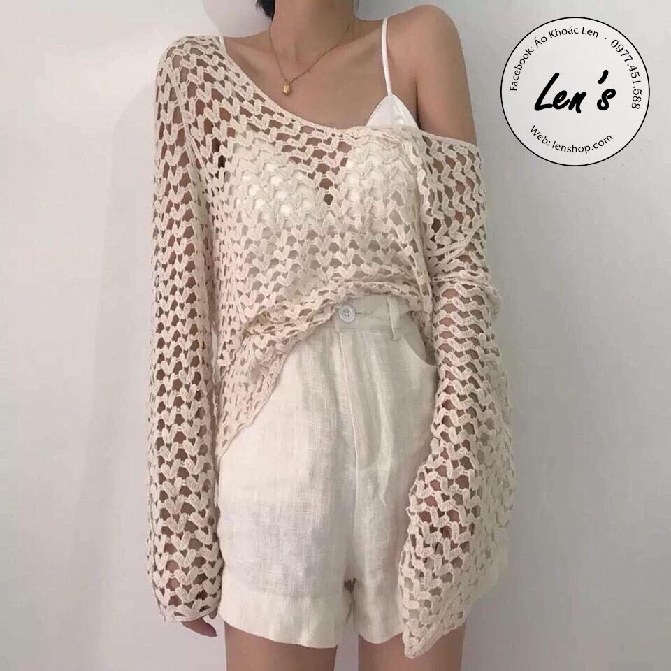 ÁO REN ĐI BIỂN MẶC NGOÀI BIKINI