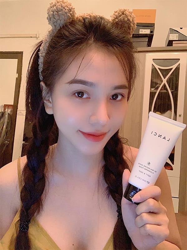 Sữa rửa mặt trắng da Lanci Whitening 100ml