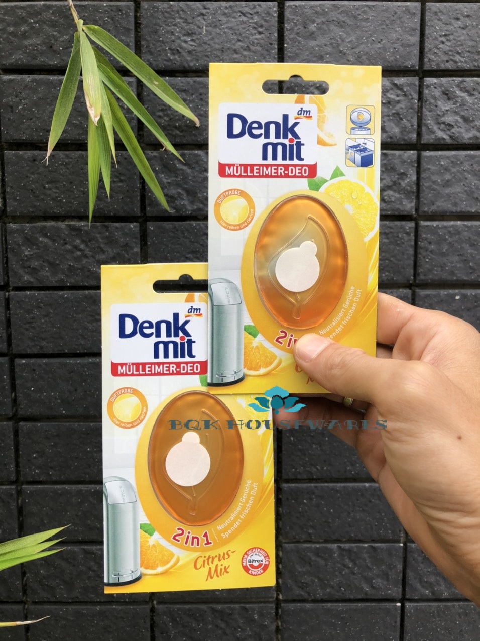 [HCM][ Hàng Đức ] Tinh Dầu Khử Mùi Thùng Rác Denkmit