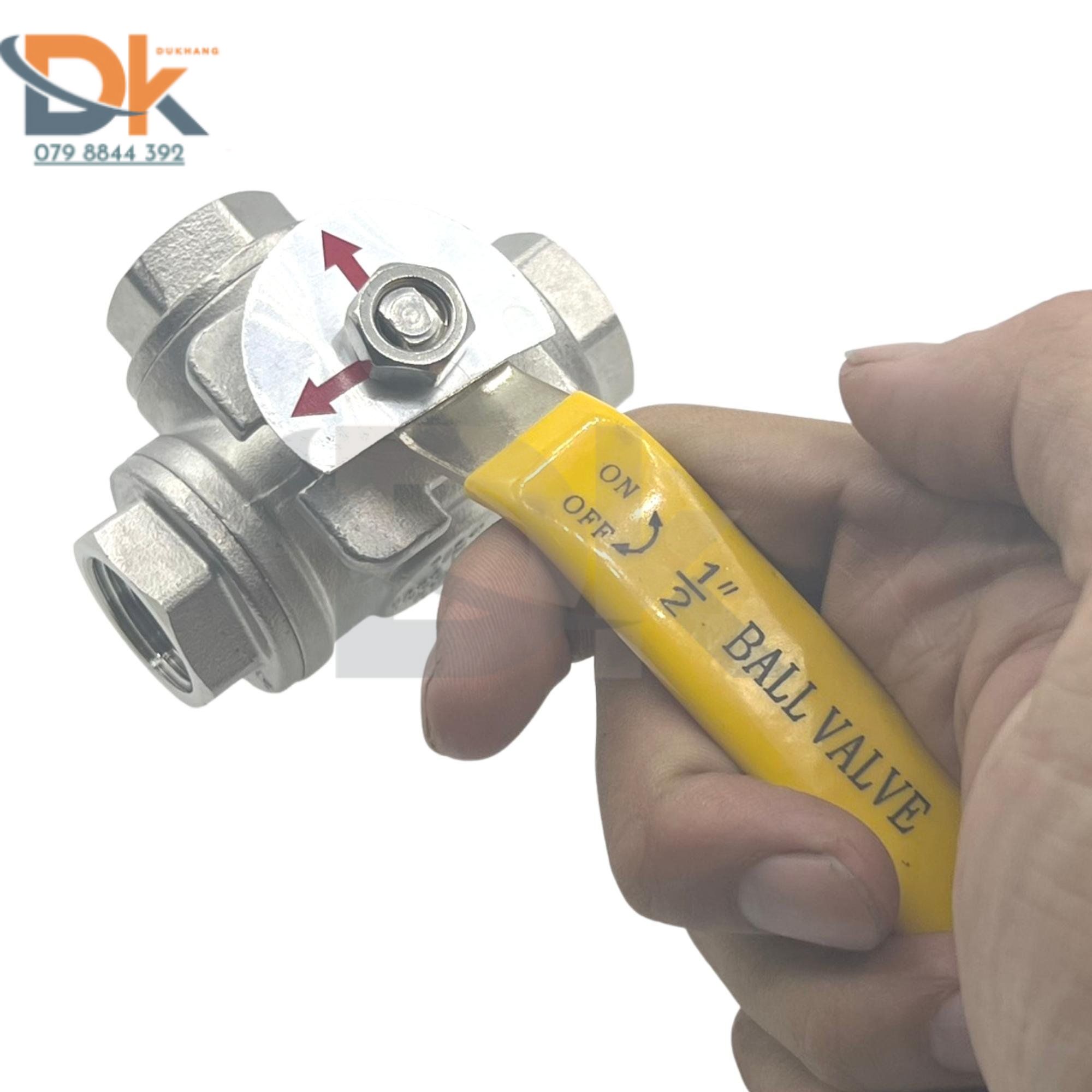 Van bi 3 ngã inox 304