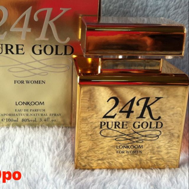 Nước hoa nữ LOMKOM 24k gold 100ml