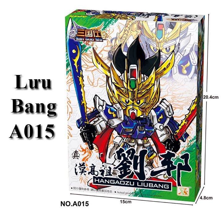 [HCM]Mô Hình Lắp Ráp Gundam Tam Quốc A015 Lưu Bang (Xanh)