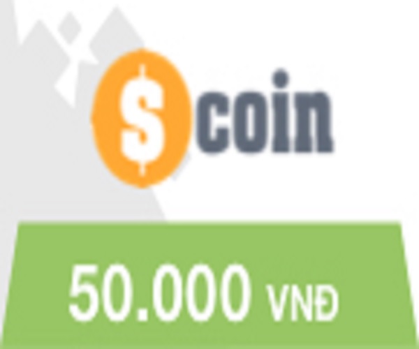 [HCM]THẺ GAME SCOIN 50.000 VNĐ& PHÍ CHUYỂN