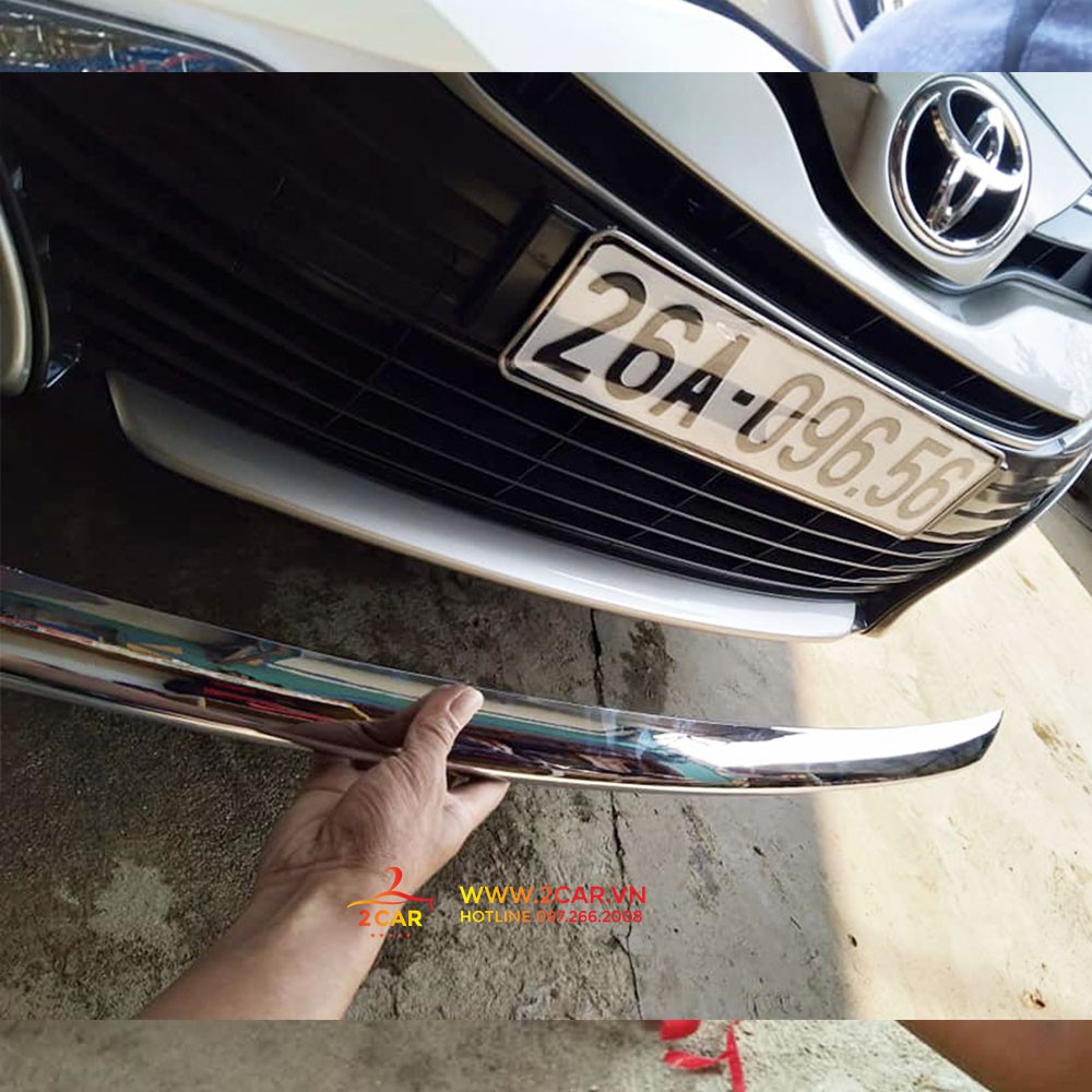 Ốp mui cản trước toyota vios 2019-2020