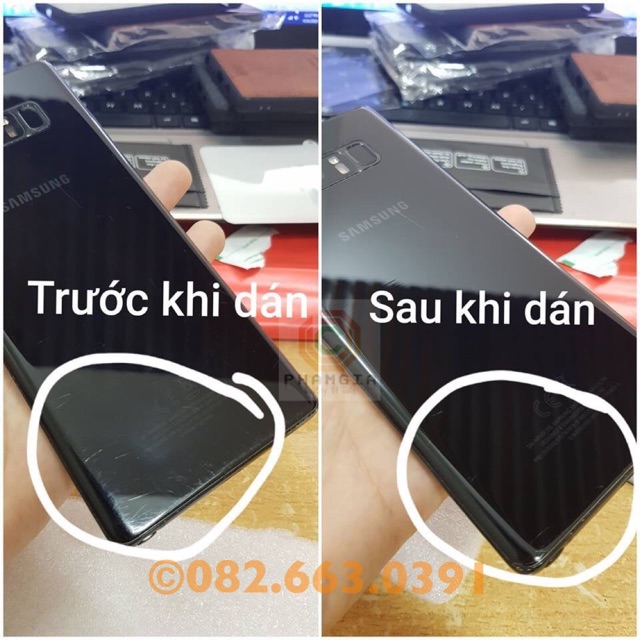 Dán dẻo trước sau ppf cao cấp cho samsung note 8/note 9/note 10