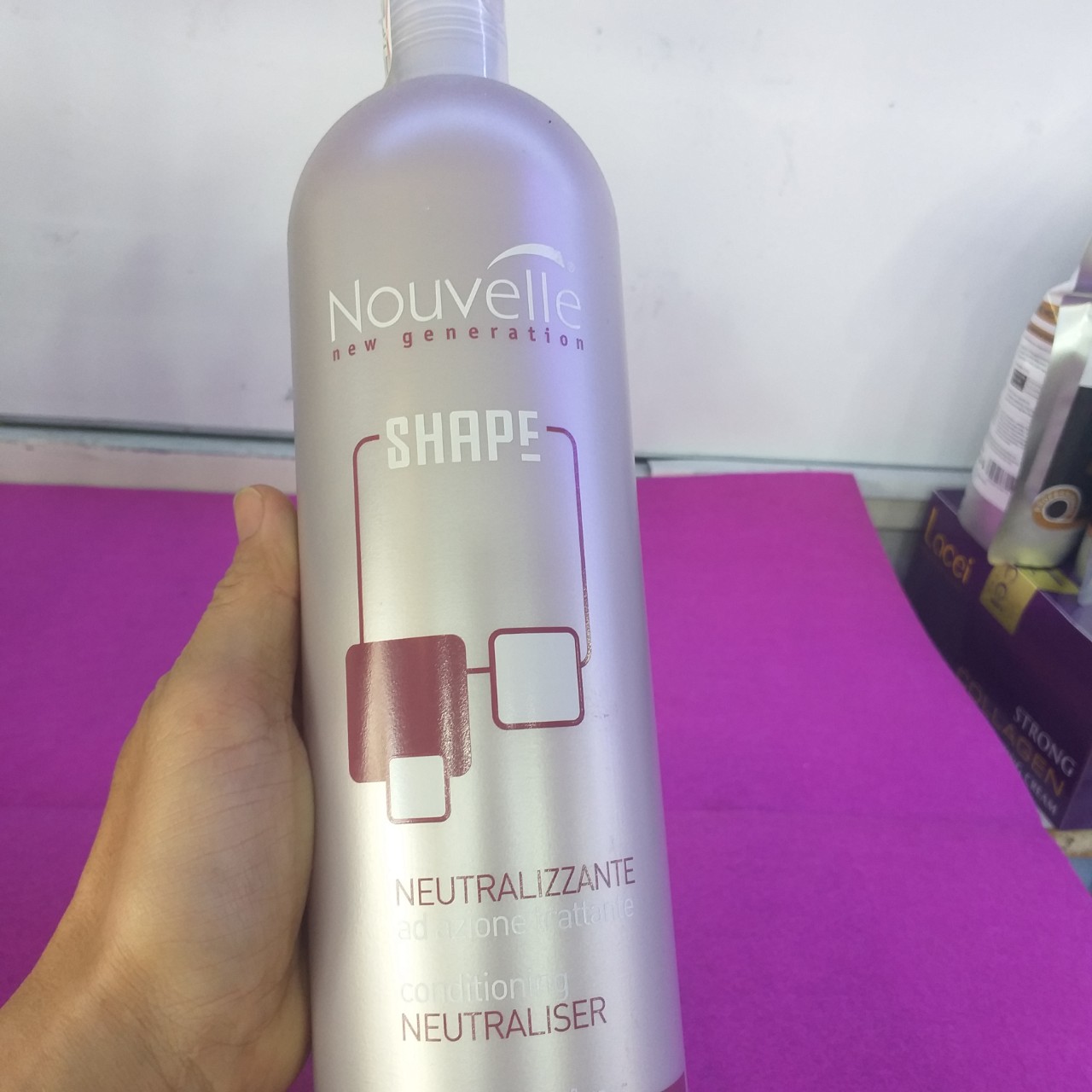 Dập định hình  đa năng cho tóc  ( Dập uốn lạnh, uốn nóng, duỗi ) Nouvelle Conditioning Neutraliser 1000ml