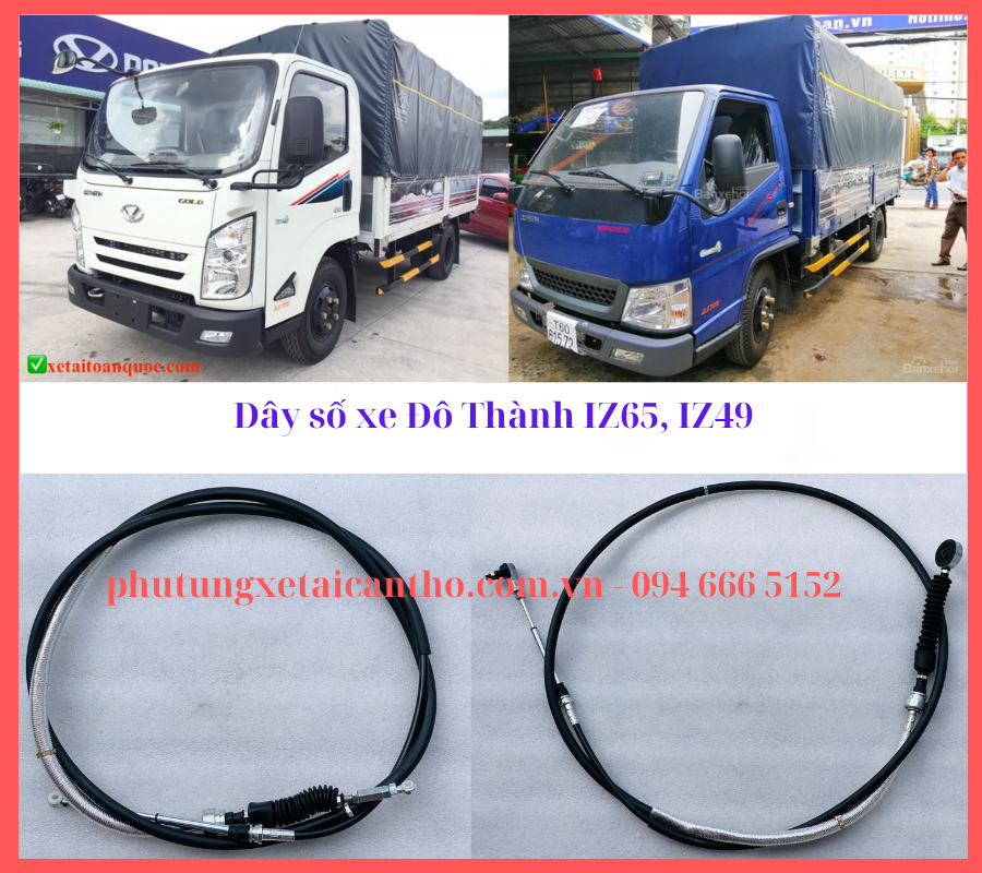 Dây số xe Đô Thành IZ65, IZ49