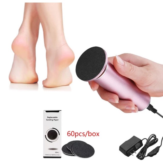 Máy Chà Gót Chân tặng kèm 60 miếng chà
