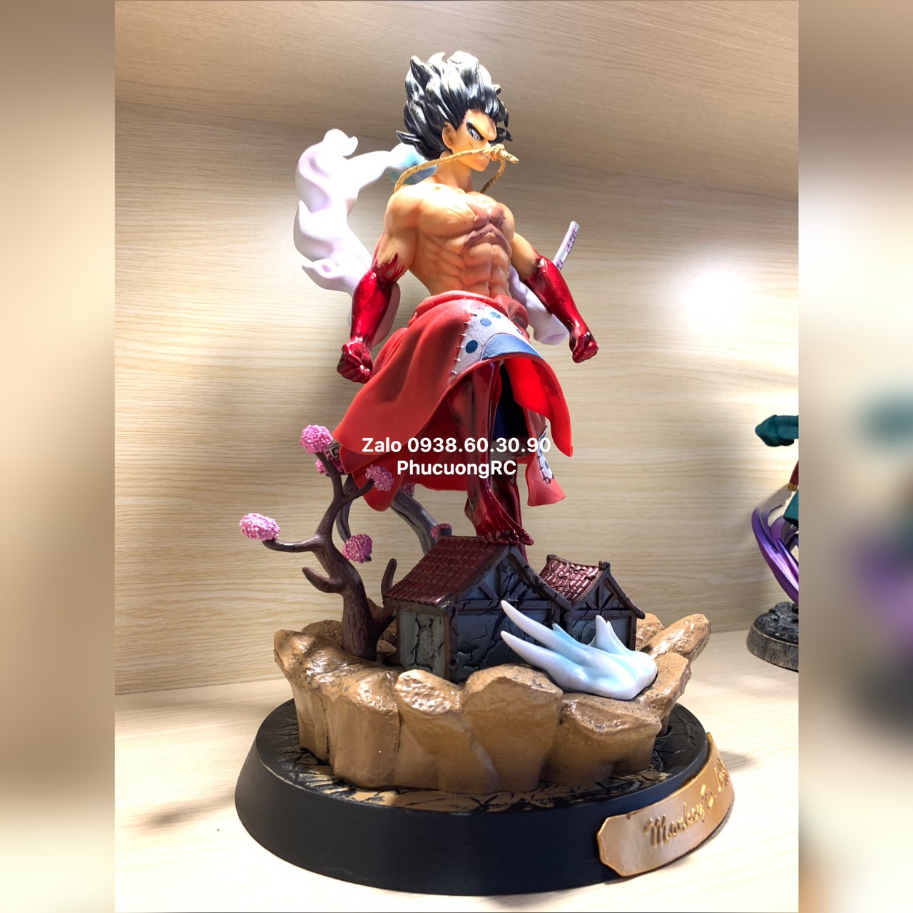 [HCM]Mô hình One Piece - Nhân Vật Luffy Kimono Snake Man 37cm
