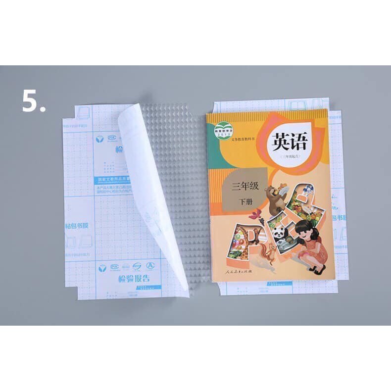 Decal bọc sách vở cho bé (set 10 tờ)