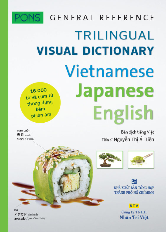 Sách - Trilingual Visual Dictionary Vietnamese - Japanese - English - PONS