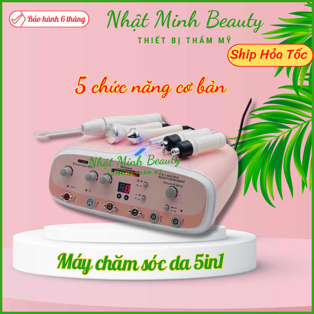 Máy chăm sóc da 5in1 dùng cho spa