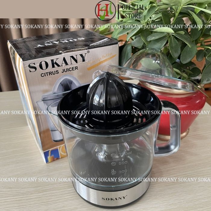 máy vắt cam, MÁY ÉP CAM SOKANY JE-623D - máy vắt nước cam