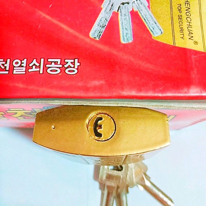 [HCM]Ổ khoá vàng 5F - 50mm - 4F - 40MM USC