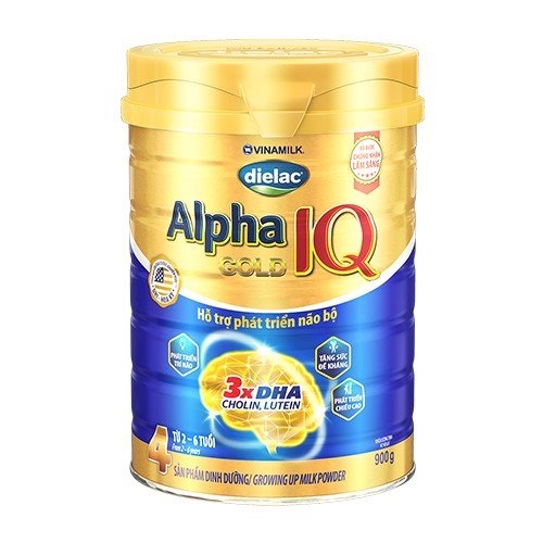 [Hoàn tiền 12%] Sữa Bột Dielac Alpha gold IQ 4 900g
