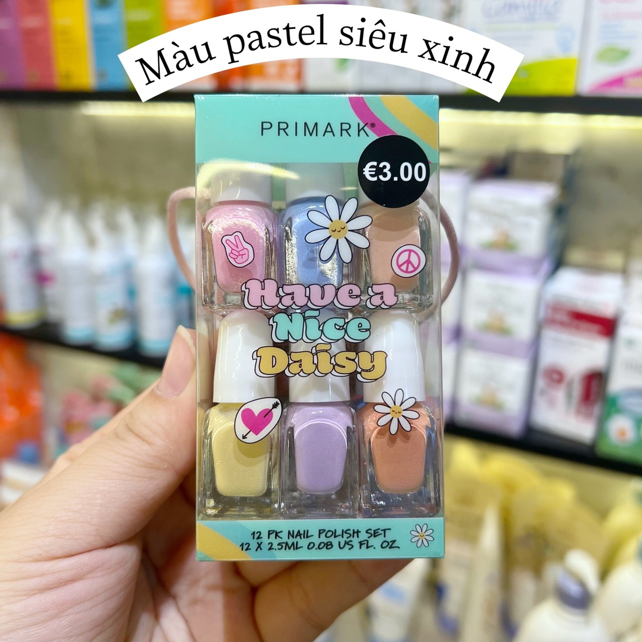 Bộ sơn móng tay cho bé Primark Pháp