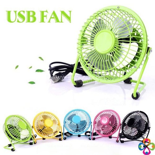 quạt mini USB lồng sắt