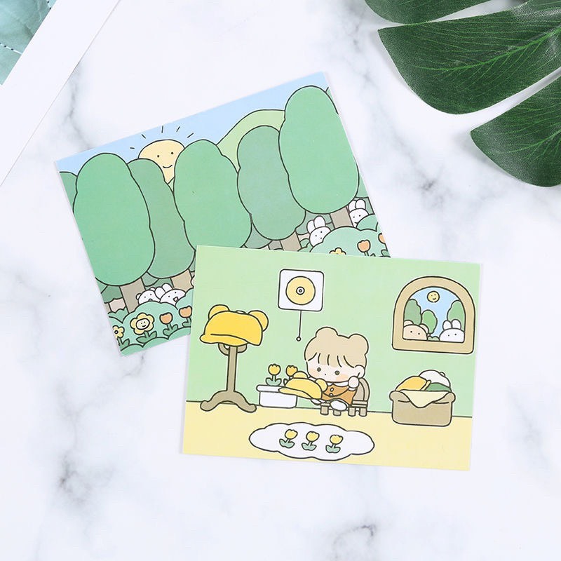 SET ẢNH POSTCARD CÔ GÁI DECOR TRANG TRÍ A.2