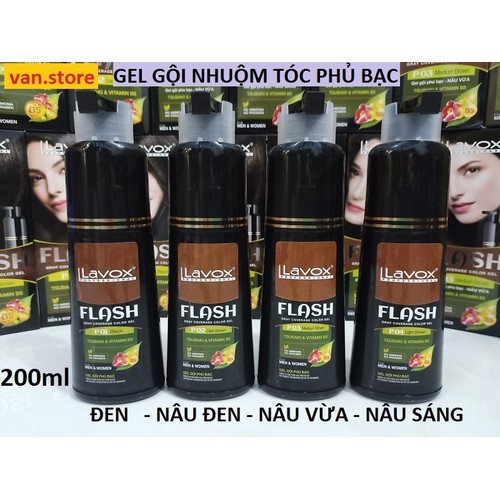 GỘI PHỦ BẠC LAVOX FLASH