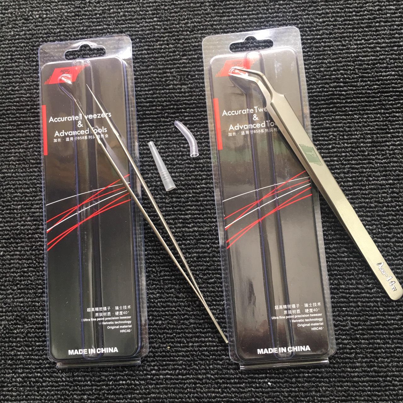 [HCM]Combo 2 nhíp đầu dài (1 cong và 1 thẳng)