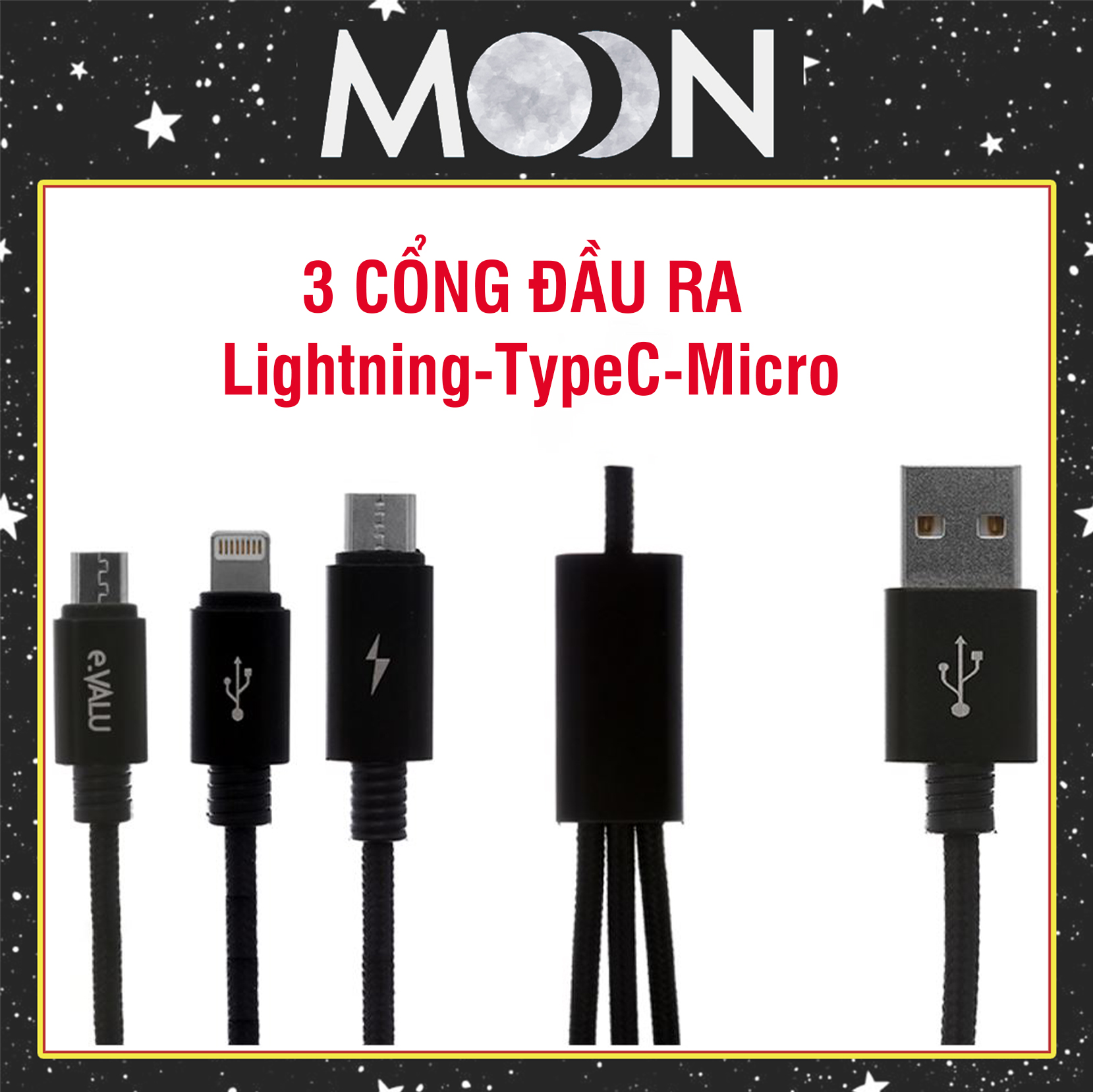 Dây Sạc IPhone, Android, Type C Dài 3M Bọc Dù, Siêu Dài, Siêu Bền, Tiện Lợi