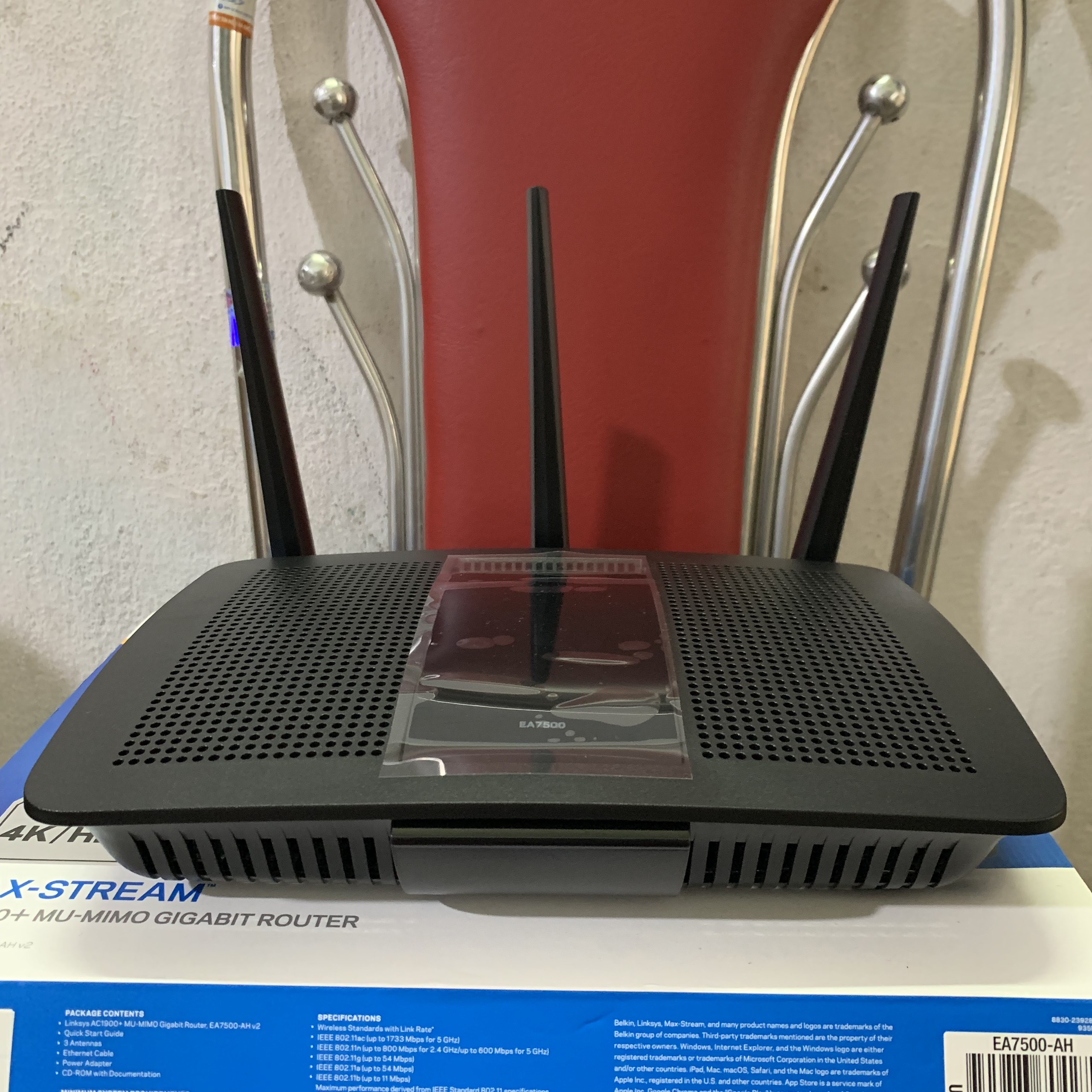 Bộ phát wifi Linksys EA7500 AC1900 fullbox likenew