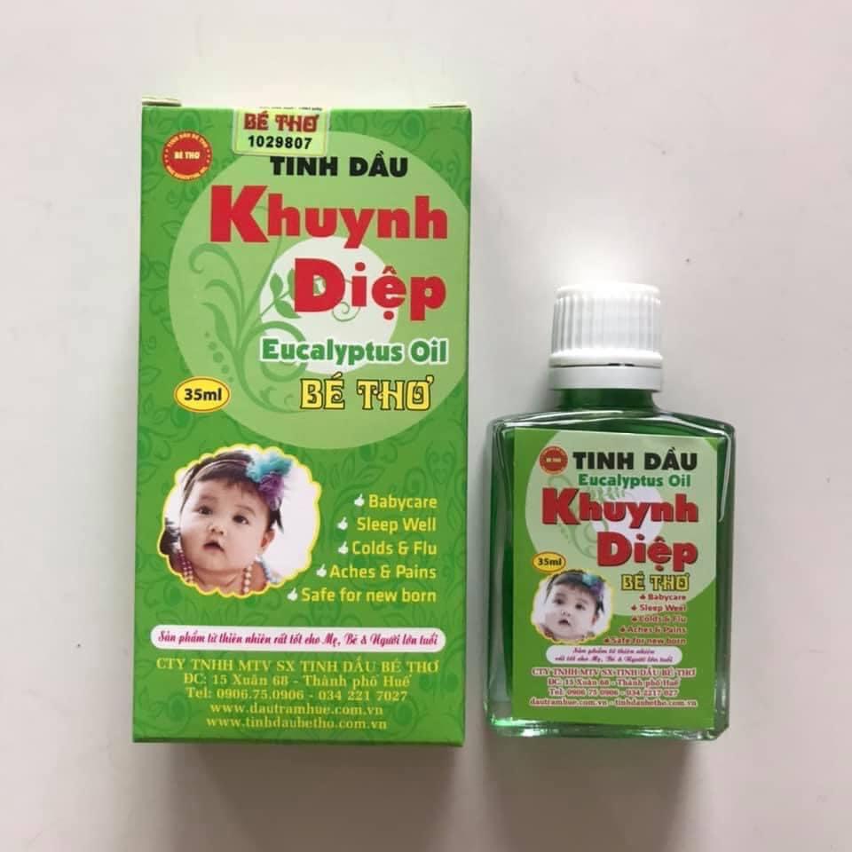 (Chính hãng Tem Cty) Tinh dầu Khuynh Diệp Bé Thơ 35ml cho bé