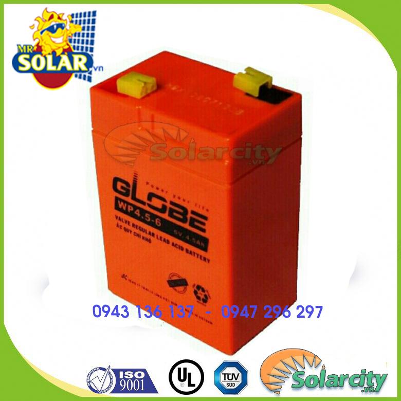 [HCM]Ắc quy Globe 6V-5Ah (WP5-6)