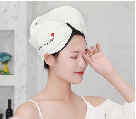 Khăn quấn nhanh khô tóc