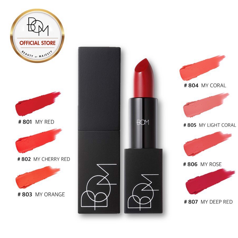 BOM SON LÌ MY LIPSTICK #802- MY CHERRY RED - ĐỎ CHERRY 3.5G