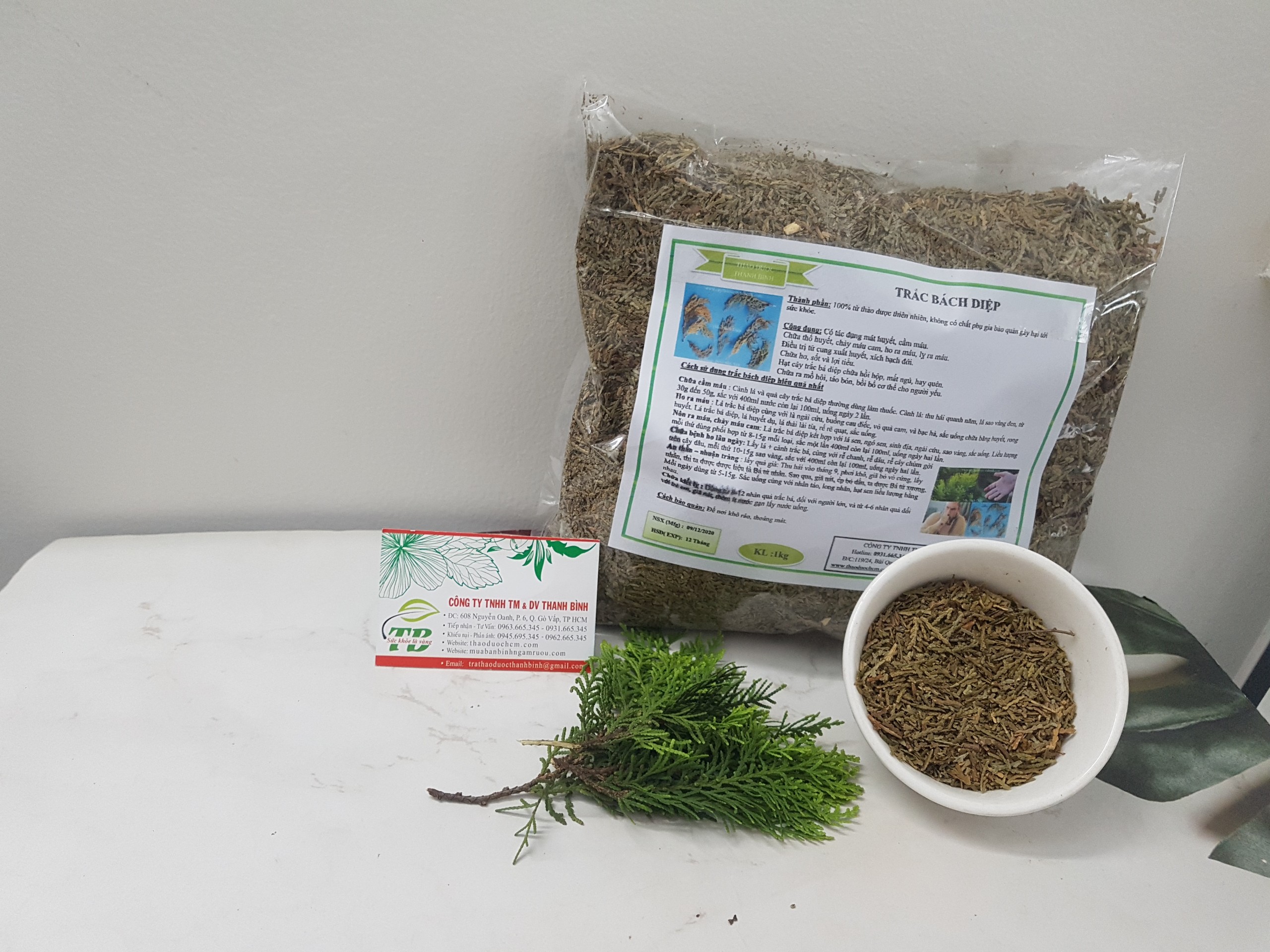 Trắc Bá Diệp 100G - Hàng Công Ty Giá Tốt