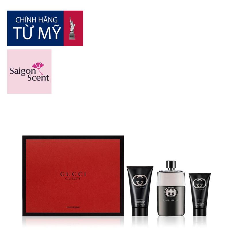Gift set Gucci Guilty for him (EDT) cao cấp