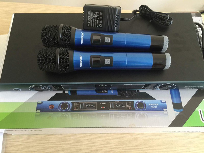 Micro Karaoke Không Dây SHURE BLXC 9