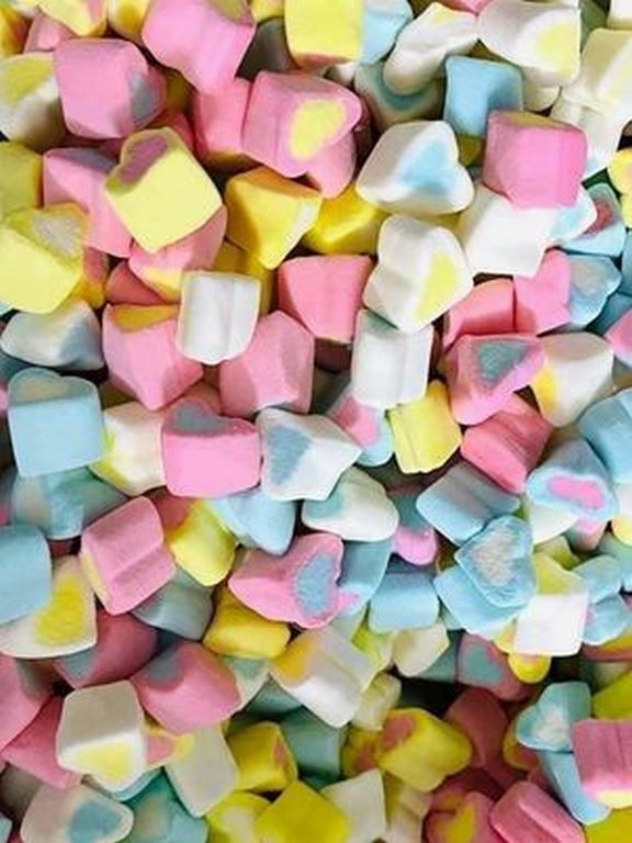 Kẹo bông gòn mix đủ vị - siêu ngon 100g