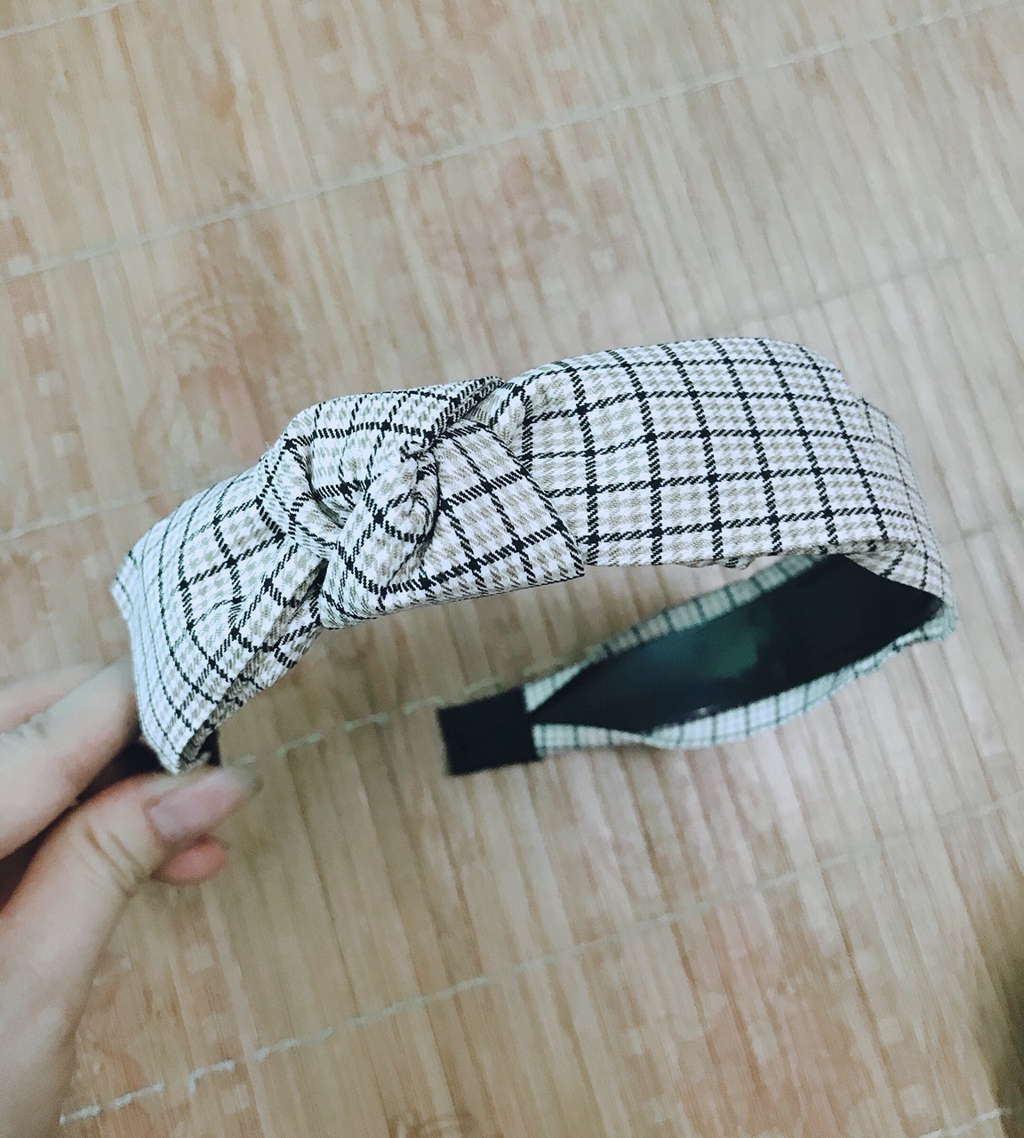 Bờm vải kẻ siêu xinh - phukienteen